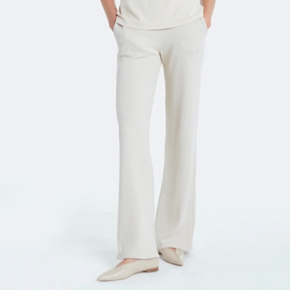 Heathrow Wide Leg Pant In Ecru
LETT